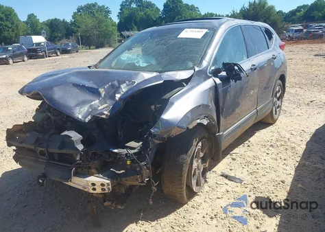 2019 Honda Cr-V Ex-L из США, поврежденный, VIN 7FARW2H80KE003842